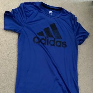 Blue Adidas T shirt